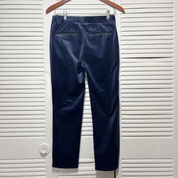 Scotch & Soda Navy Blue Velvet Trousers - Picture 5 of 8